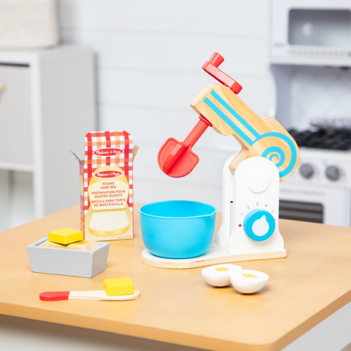 Melissa & Doug Drvene mikser za dječje kuhinje