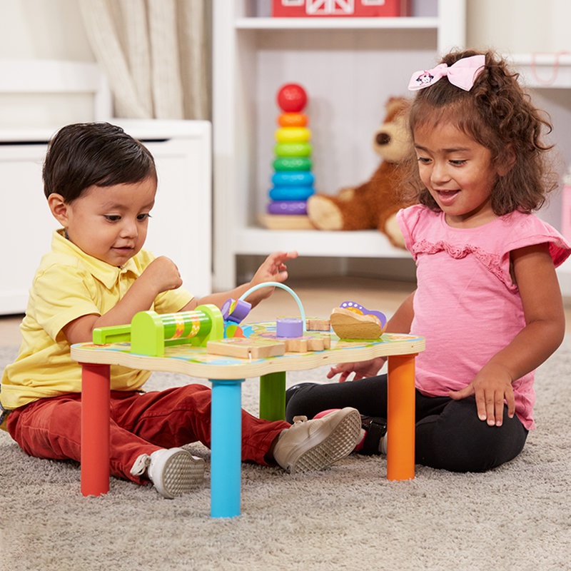 Melissa & Doug Interaktivni Drvene stol džungle
