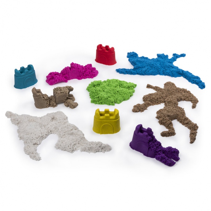 Kinetic Sand kalup za dvorac s pijeskom 10 komada u pakiranju