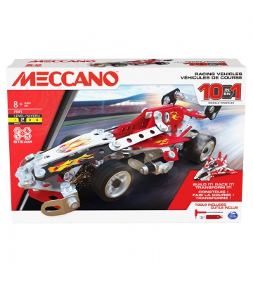 Meccano modeli trkaćih vozila 10u1