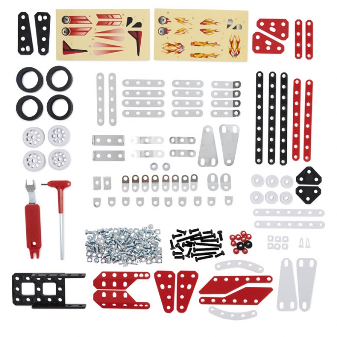 Meccano modeli trkaćih vozila 10u1