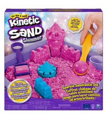 Kinetic Sand Sada blistavi dvorac od pijeska