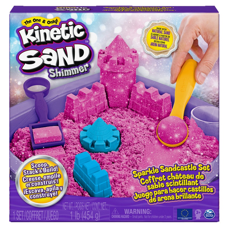 Kinetic Sand Sada blistavi dvorac od pijeska