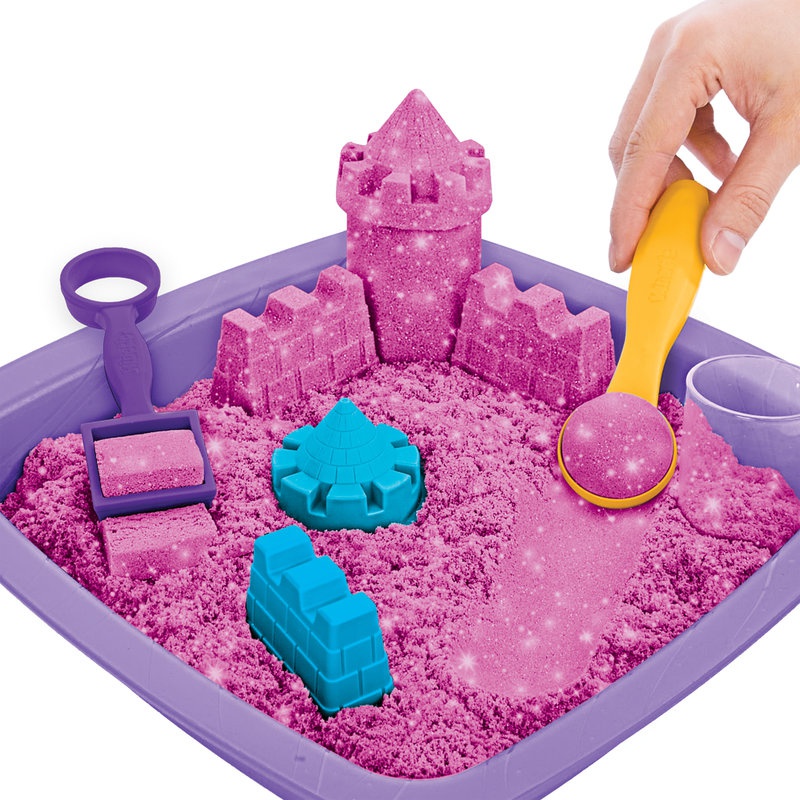 Kinetic Sand Sada blistavi dvorac od pijeska