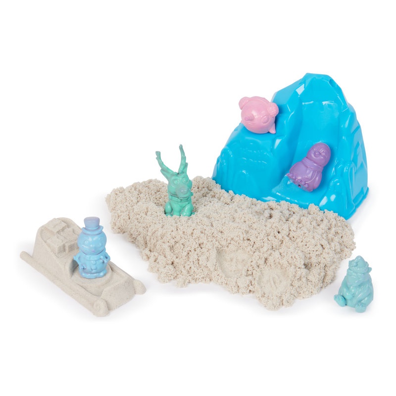 Kinetic Sand snježno iznenađenje