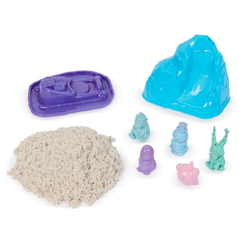 Kinetic Sand snježno iznenađenje