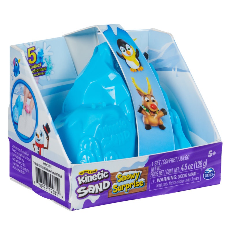 Kinetic Sand snježno iznenađenje