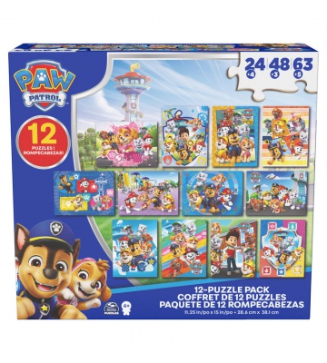 Spin Master Games Sada puzzle 12u1 Psići u ophodnji