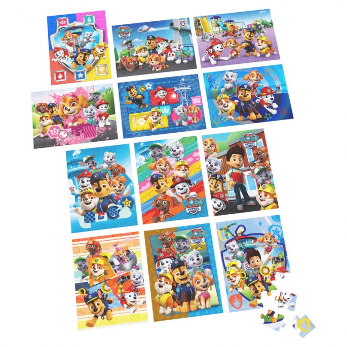 Spin Master Games Sada puzzle 12u1 Psići u ophodnji