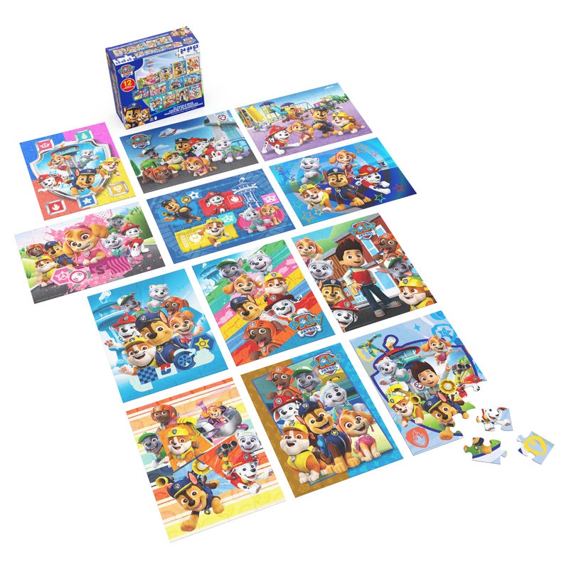 Spin Master Games Sada puzzle 12u1 Psići u ophodnji