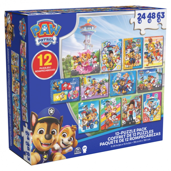 Spin Master Games Sada puzzle 12u1 Psići u ophodnji