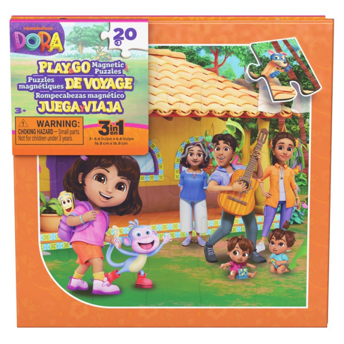 Spin Master Games Sada 3 magnetske puzzle Psići u ophodnji