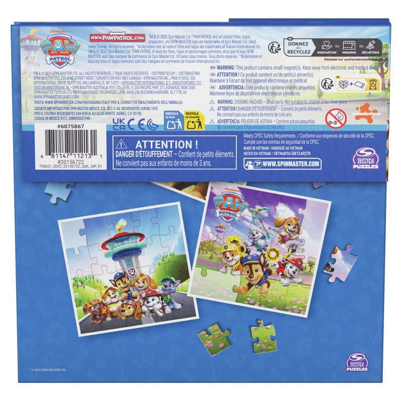 Spin Master Games Sada 3 magnetske slagalice Dora