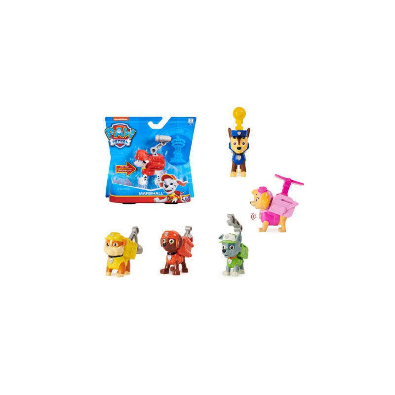 AKCIJA: Psići u ophodnji 3 x figura s akcijskim ruksakom + 2 x figura BESPLATNO