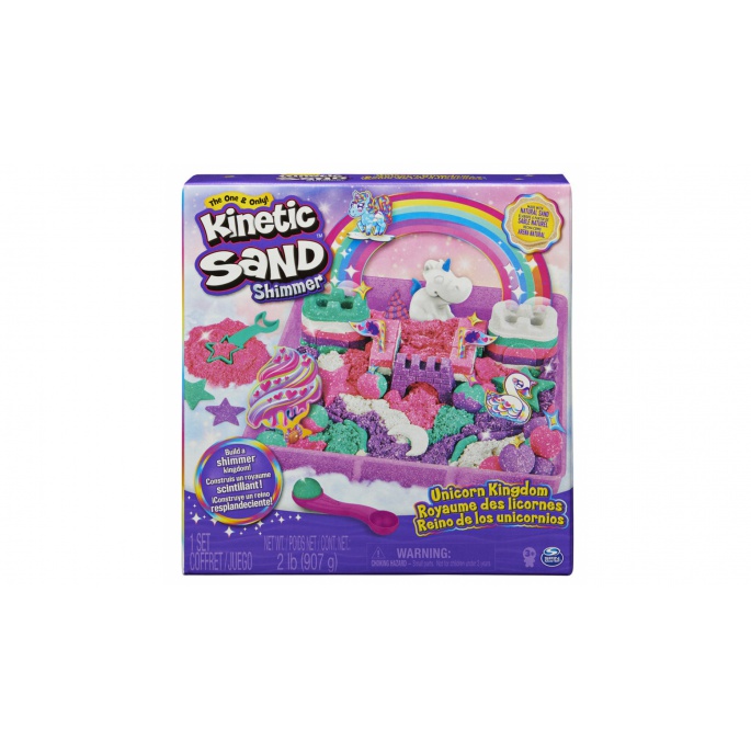 Povoljan set: Kinetic Sand snježno iznenađenje + set jednorogovo kraljevstvo s popustom od 25 %
