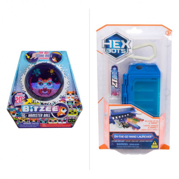 Povoljni set: Bitzee interaktivni hrčak + Hex Bots Nano s kukcem s popustom 25 %