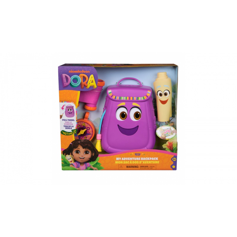 AKCIJA: Dora interaktivni pliš Boots + Dora set ruksak BESPLATNO