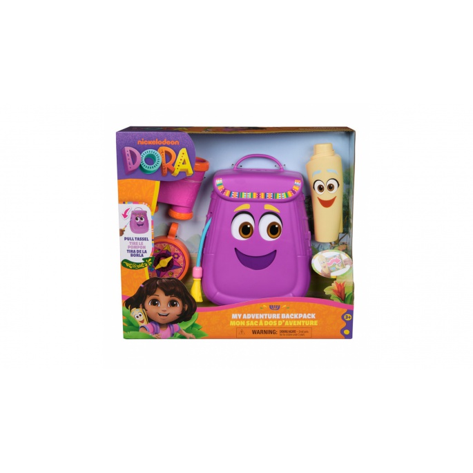 AKCIJA: Dora interaktivni pliš Boots + Dora set ruksak BESPLATNO