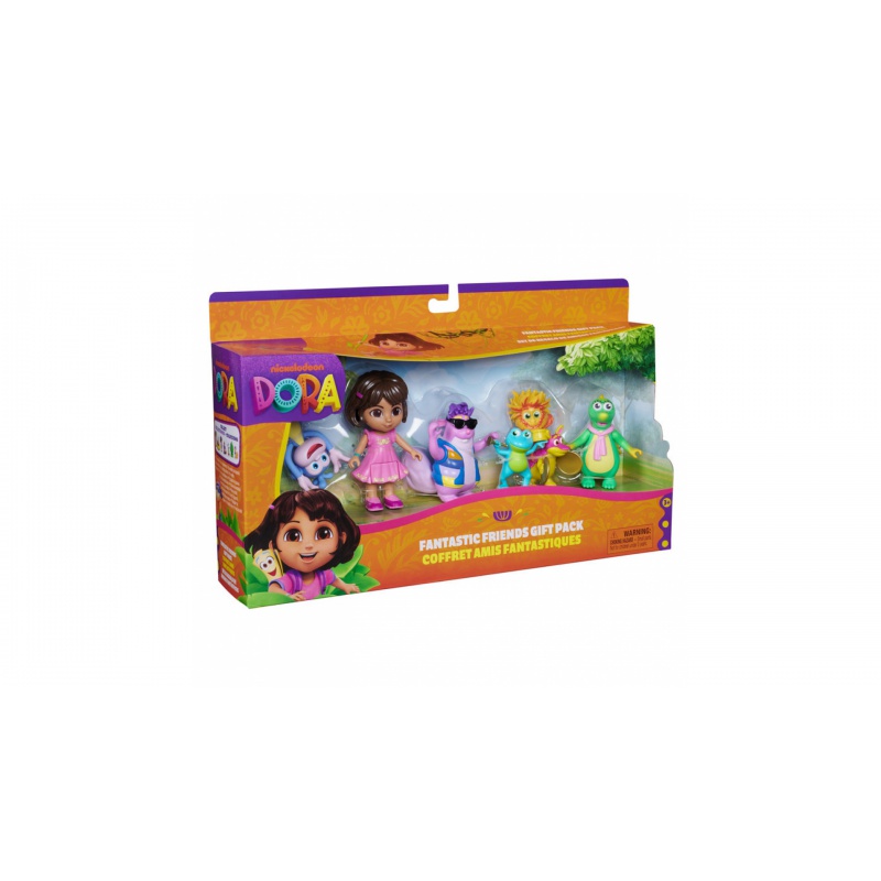 AKCIJA: Dora interaktivni plišani lik Boots s bananom 33 cm + višepakiranje figura BESPLATNO