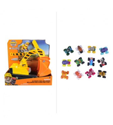 AKCIJA: Rubble i ekipa gusjeničar bager + Monster Jam kolekcionarsko mini autić BESPLATNO