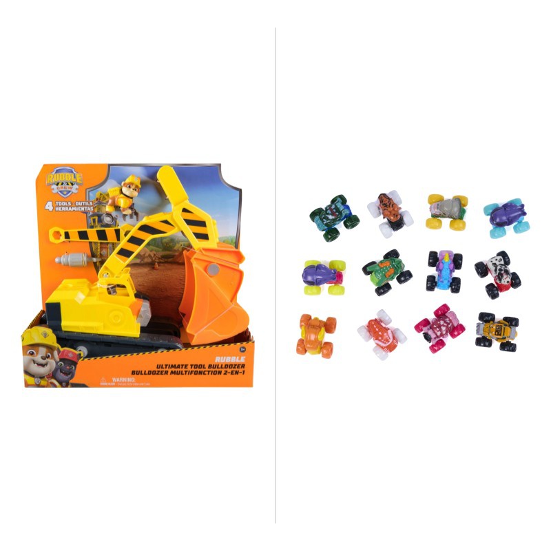 AKCIJA: Rubble i ekipa gusjeničar bager + Monster Jam kolekcionarsko mini autić BESPLATNO