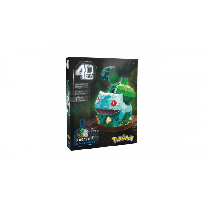 AKCIJA: Puzzle Pokémon Bulbasaur 3D + Puzzle Pokémon Squirtle 3D BESPLATNO
