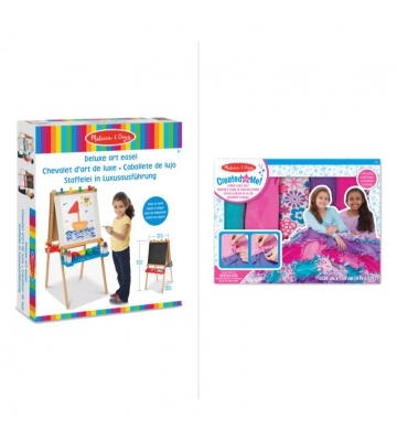 AKCIJA: Melissa & Doug dvostrani slikarski stalak + kreativni set za izradu deka GRATIS