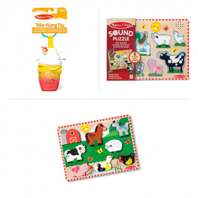 Povoljni set: Melissa & Doug Bubble Tea + puzzle s efektima + puzzle životinje s popustom od 25 %