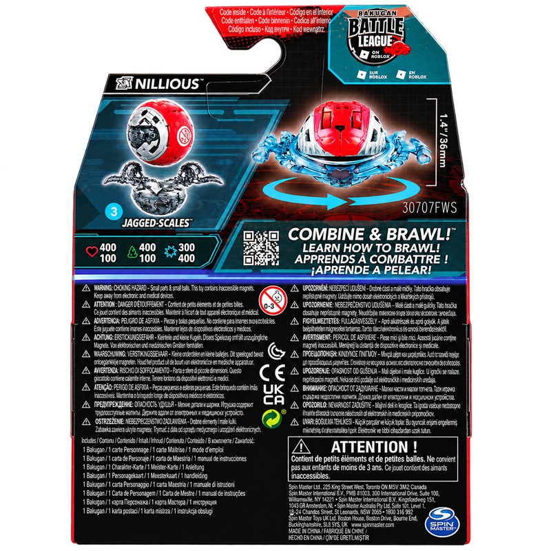 Bakugan poseban napad s6 Nillious Red