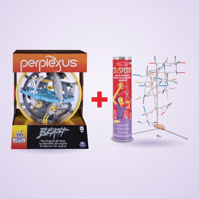 Povoljni set: Perplexus original + Melissa & Doug balans igra s popustom 25 %
