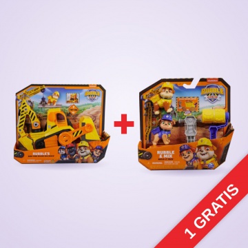 AKCIJA: Rubble i ekipa interaktivno vozilo + Rubble i Mix figure s dodacima BESPLATNO
