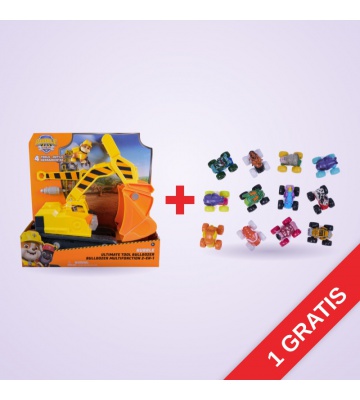 AKCIJA: Rubble i ekipa gusjeničar bager + Monster Jam kolekcionarsko mini autić BESPLATNO