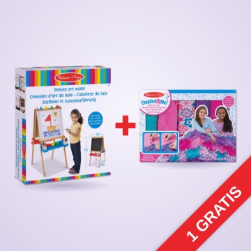 AKCIJA: Melissa & Doug dvostrani slikarski stalak + kreativni set za izradu deka GRATIS