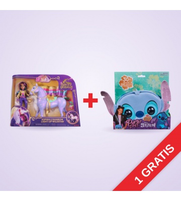 AKCIJA: Akademija za jednoroge svjetlosni jednorog s lutkom + Purse Pets Stitch torbica GRATIS