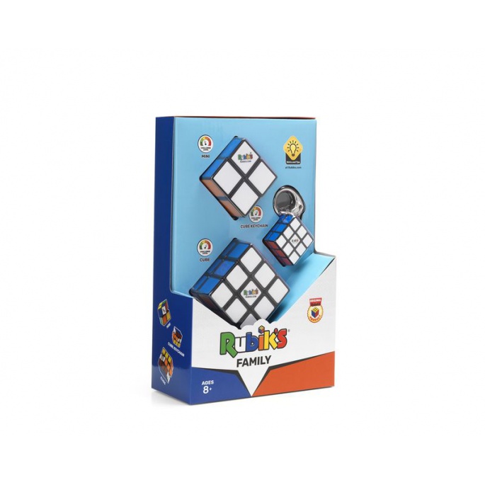 Set Rubikove kocke 3x3, 2x2 i privjesak 3x3