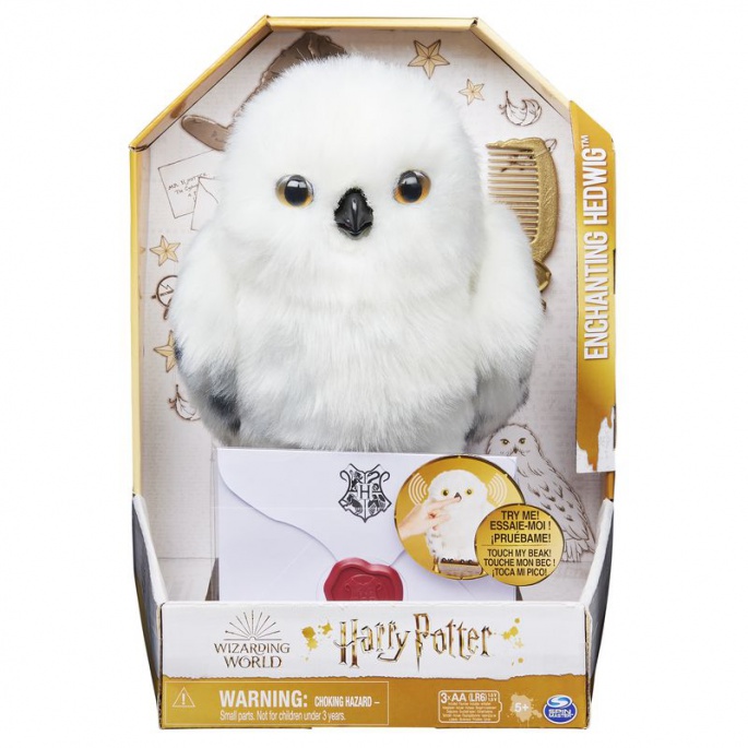 Harry Potter interaktivna sova Hedvig