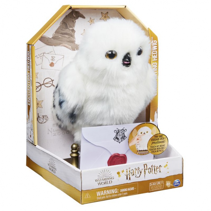 Harry Potter interaktivna sova Hedvig