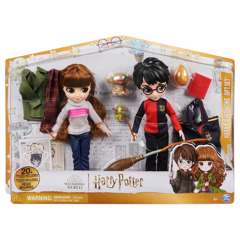 Harry Potter dvostruko pakiranje figurica Harry & Hermiona 20 cm