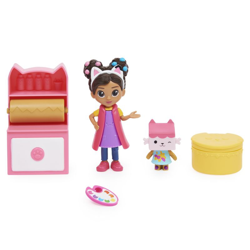 Gabby's Dollhouse set za igru ​​mačaka umjetnički studio
