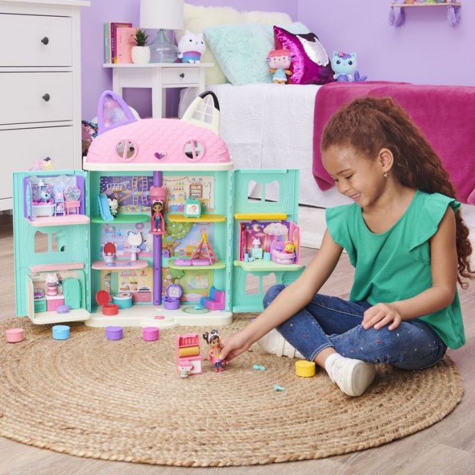 Gabby's Dollhouse set za igru mačaka umjetnički studio