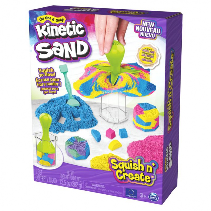 Kinetic Sand kelim set za oblikovanje