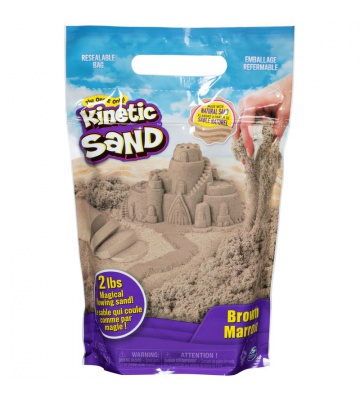 Kinetic Sand smeđi pijesak 0,9 kg