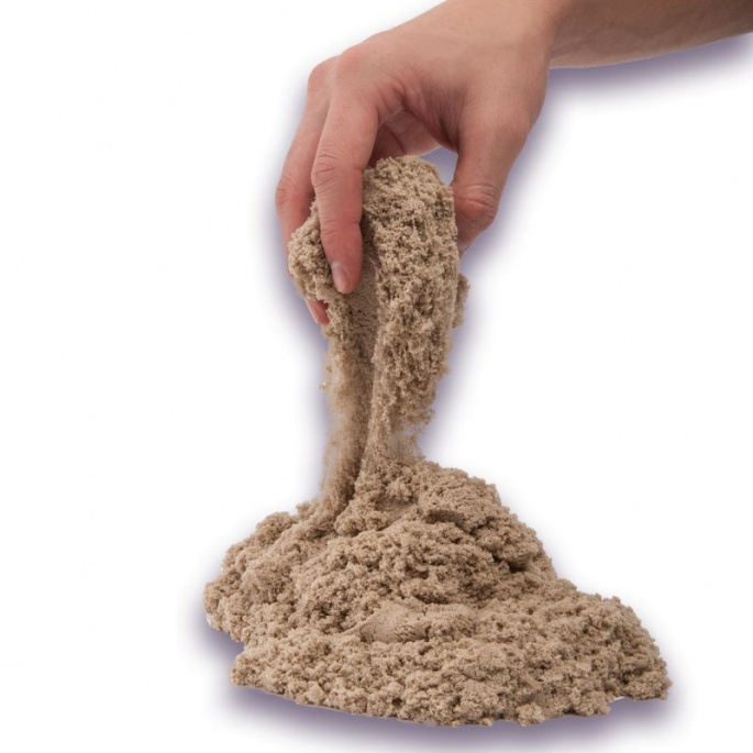 Kinetic Sand smeđi pijesak 0,9 kg