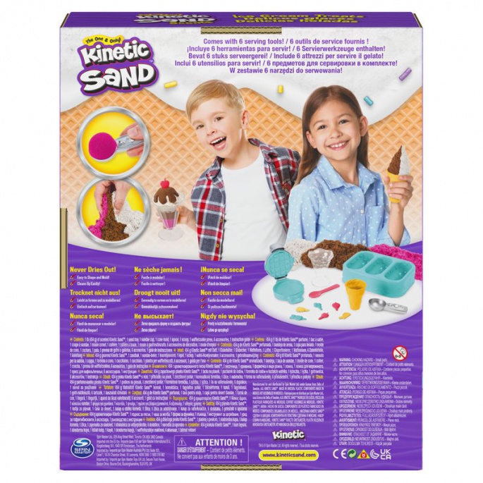 Kinetic Sand mirisna kugla sladoleda