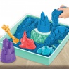 Kinetic Sand kutija s podlogom plavo