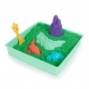 Kinetic Sand kutija s tekućim pijeskom i zelenom podlogom