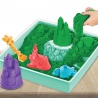 Kinetic Sand kutija s tekućim pijeskom i zelenom podlogom