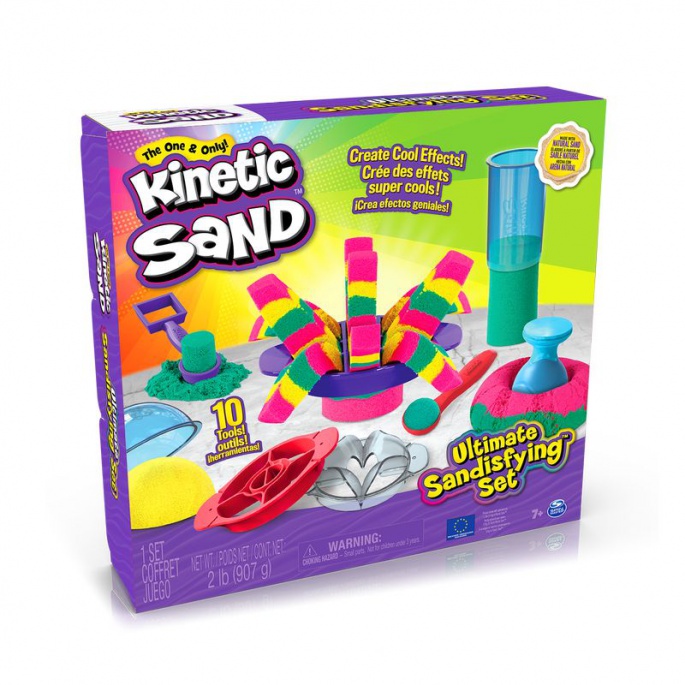 Kinetic Sand ultimativni set pijeska s alatima