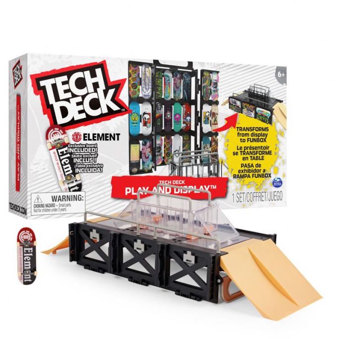 Tech Deck vitrina i podij