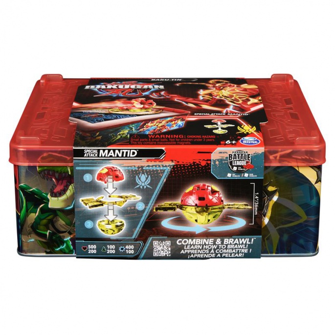 Bakugan kolekcionarska limenka S6